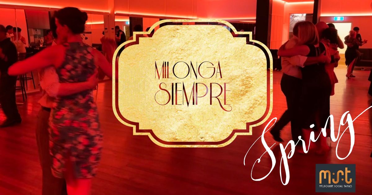 Milonga Siempre @ Forever Dance