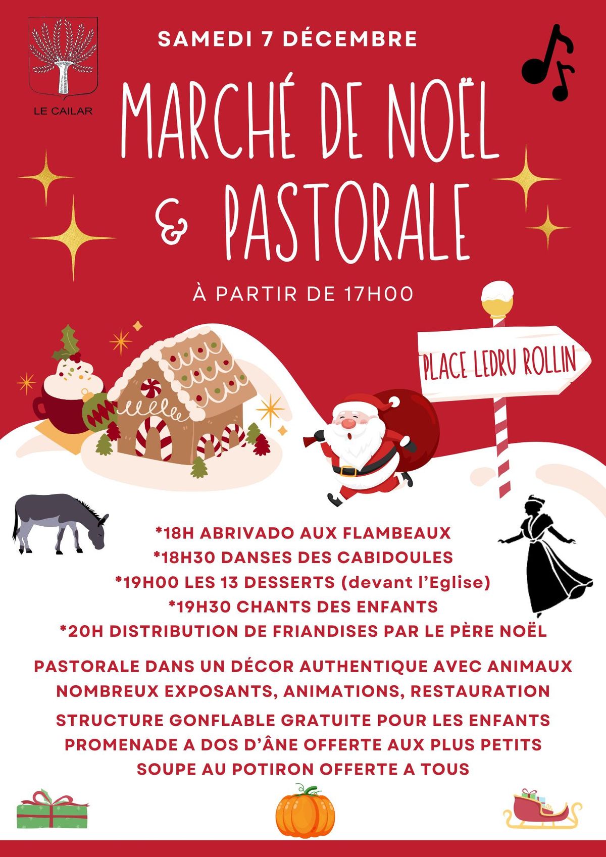 \ud83c\udf85MARCHE DE NOEL ET PASTORALE\ud83c\udf85