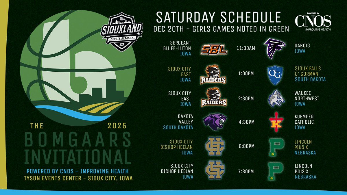 2025 Bomgaars Invitational at Tyson Events Center