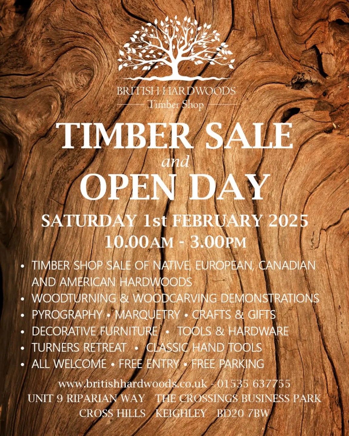 British Hardwoods Timber Sale & Open Day 2025