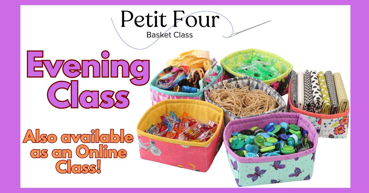 Beginner Bag\/Purse Making: Petit Four Class