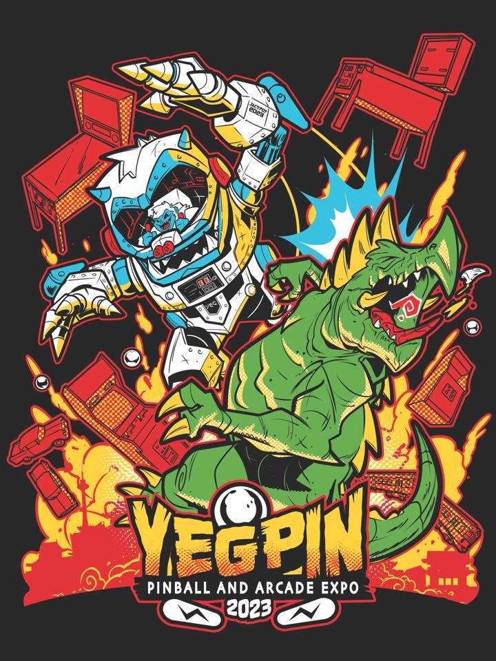 YEGPIN Pinball & Arcade Expo 2023, 2000 Premier Way, Sherwood Park, AB