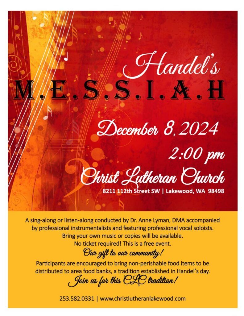 Messiah Sing or Listen