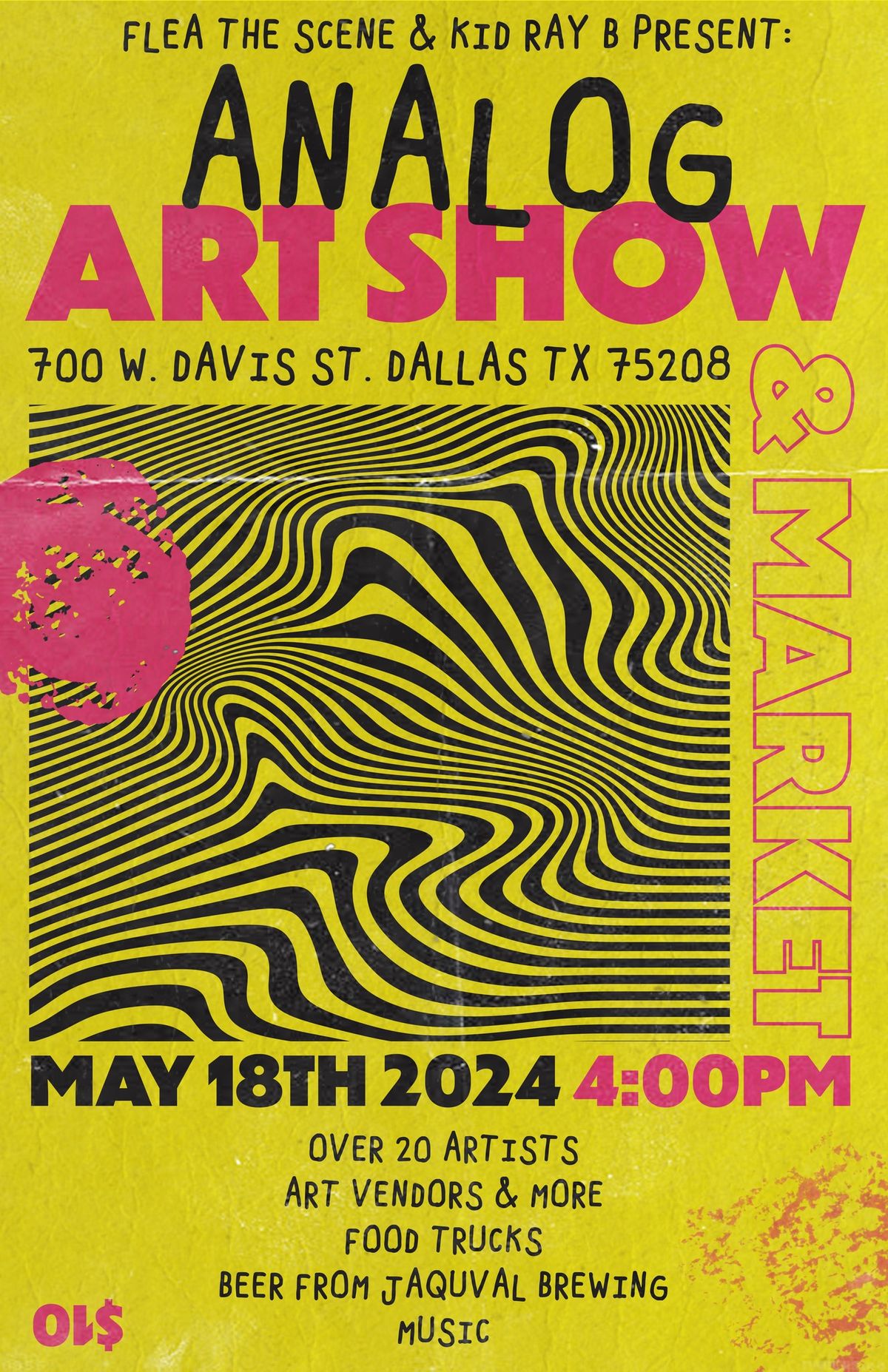 Flea the Scene's Inaugural Event: The Analog Art Show & Market