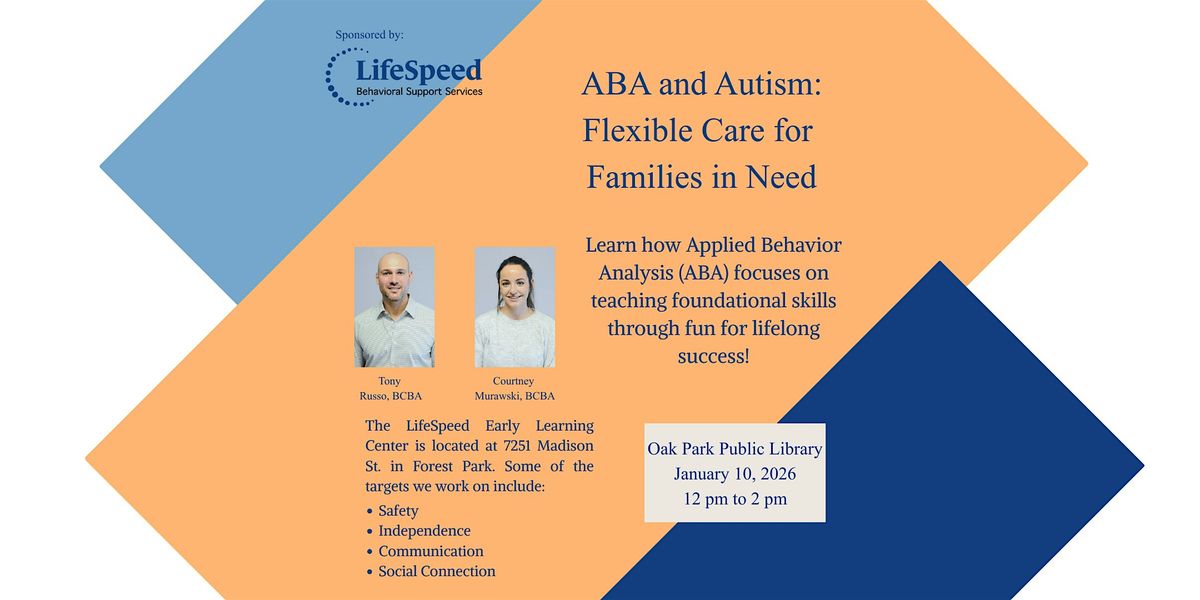 ABA and Autism: Flexible Care for  Families in Need