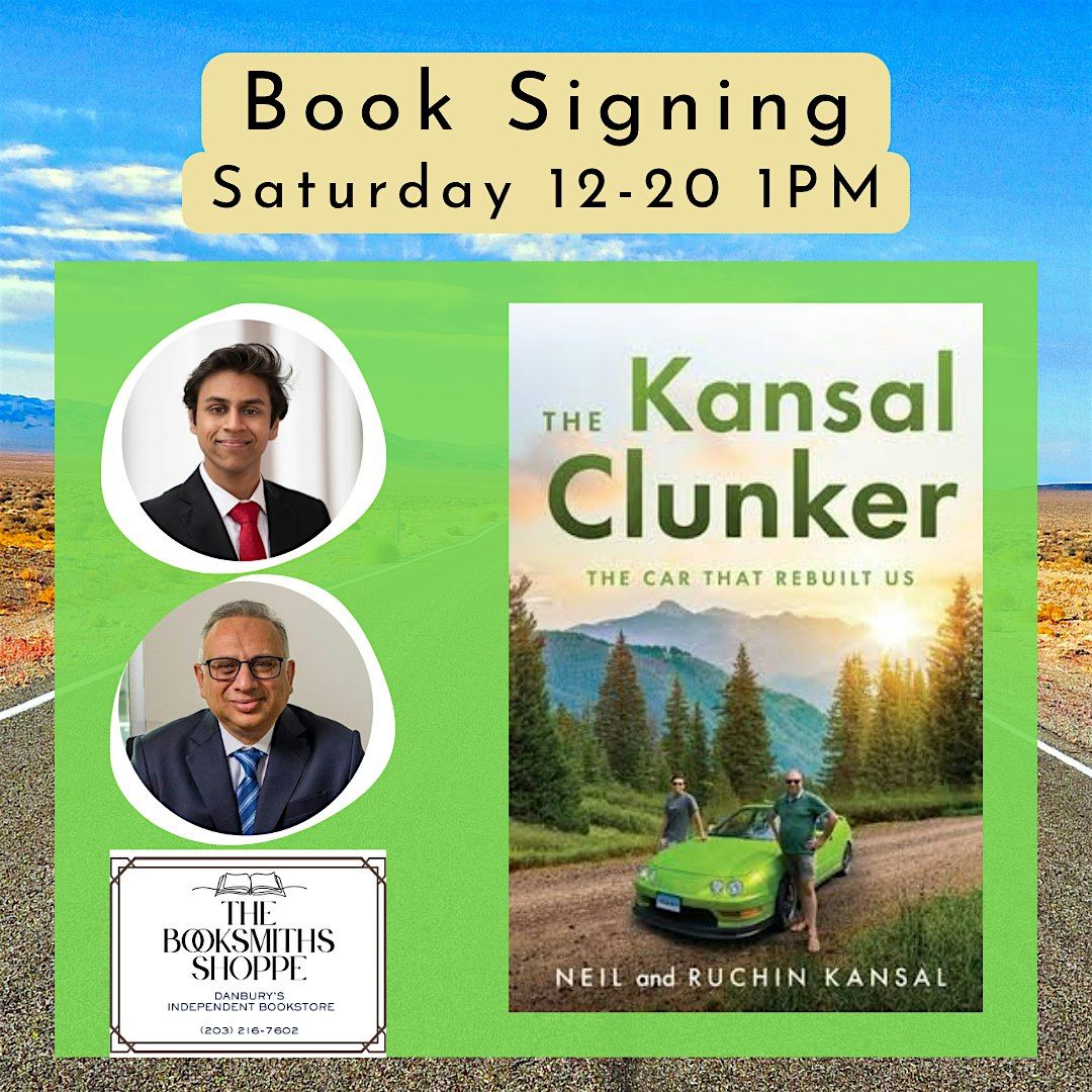 Book Signing with authors Neil and Ruchin Kansal - The Kansal Clunker