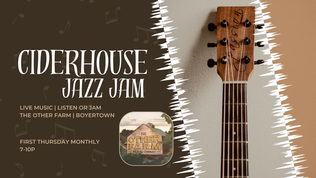 Ciderhouse Jazz Jam 