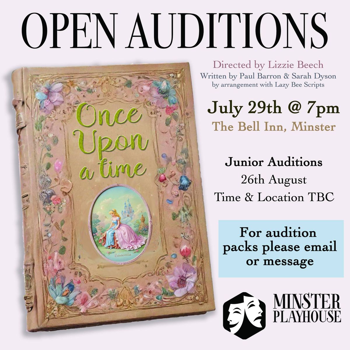Once Upon a Time Auditions (Anyone who will be 16+ by December 1st)