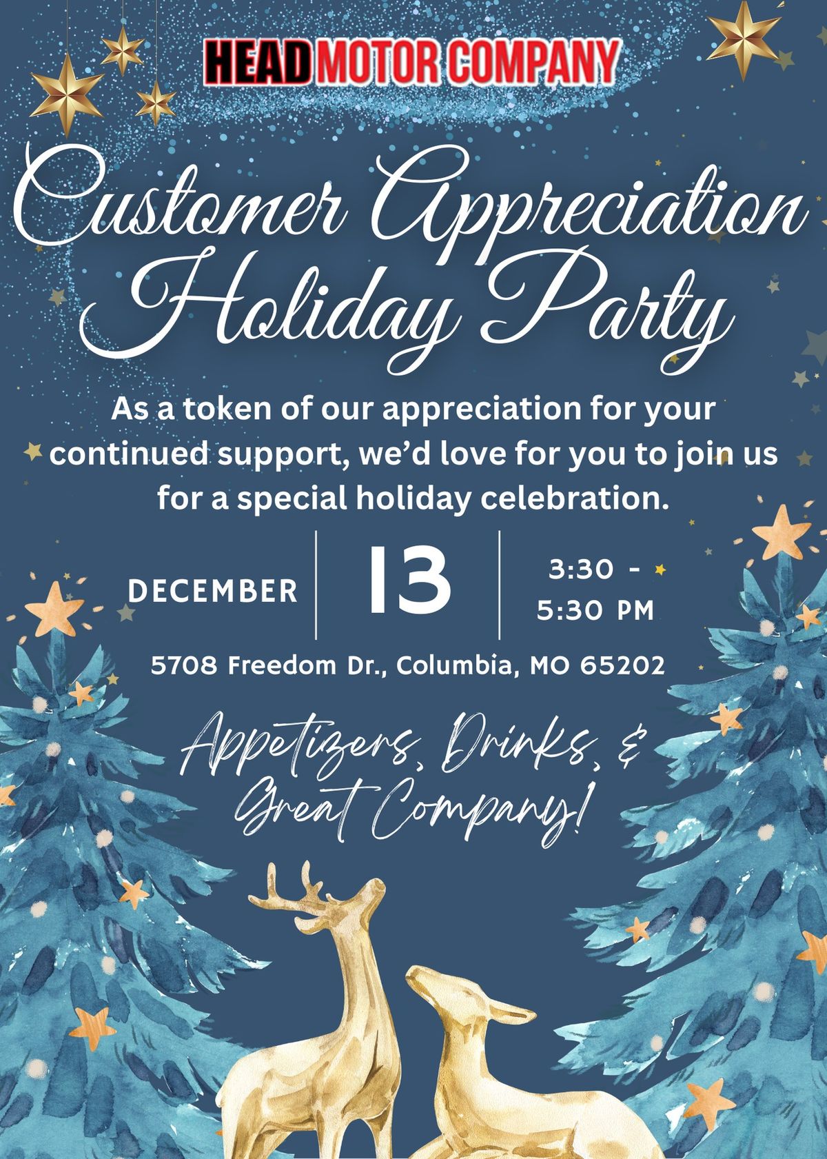 Customer Appreciation Holiday Party