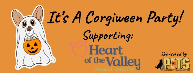 Corgiween Party & Heart of the Valley Fundraiser