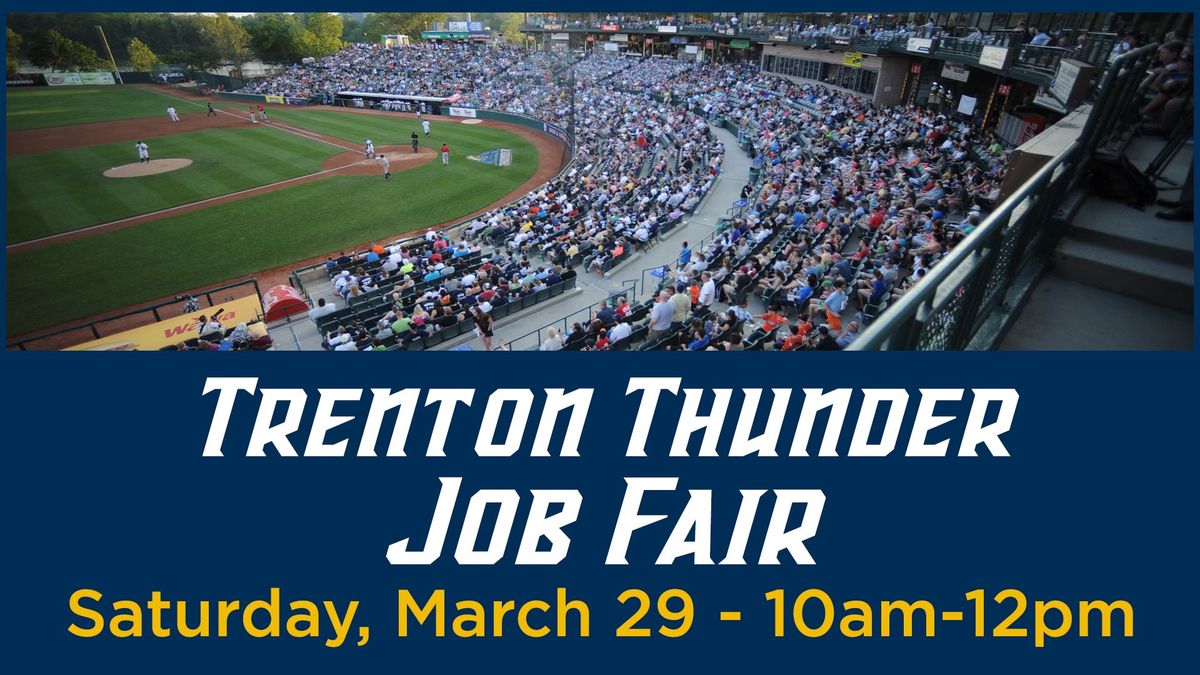 Job Fair - Trenton Thunder