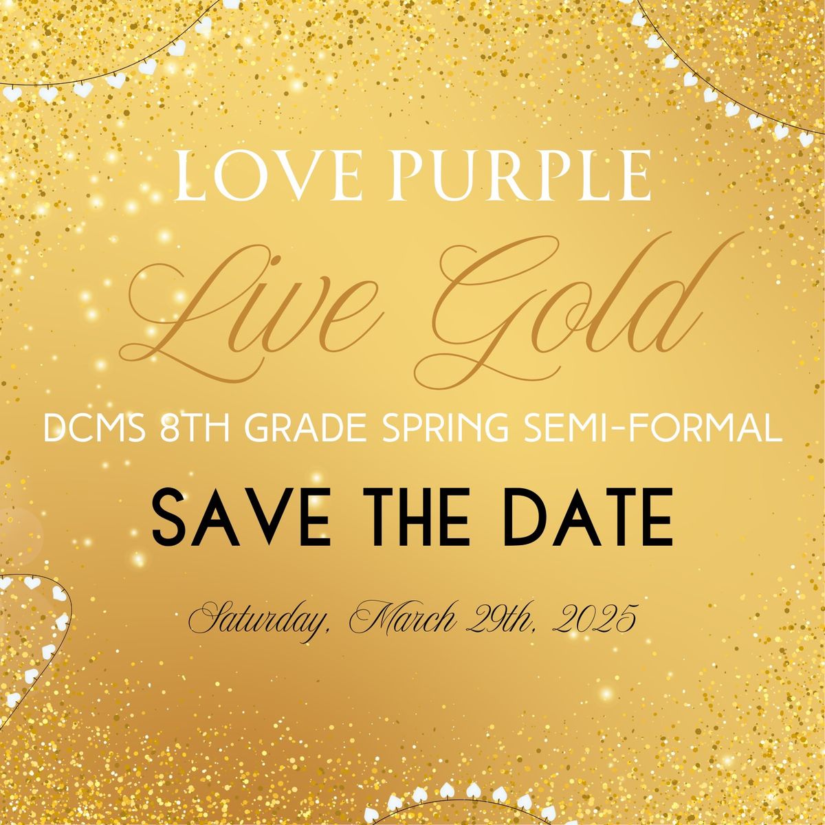 DCMS 8th Grade Spring Semi-Formal