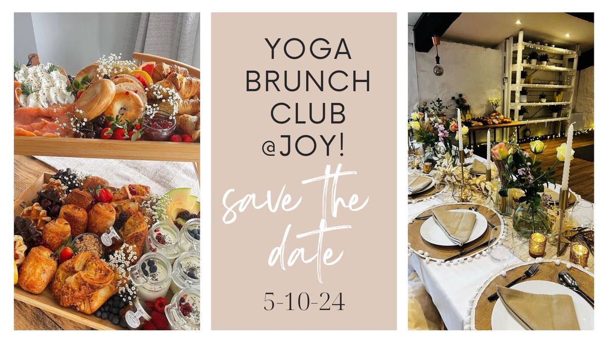 Yoga Brunch Club @Joy! 