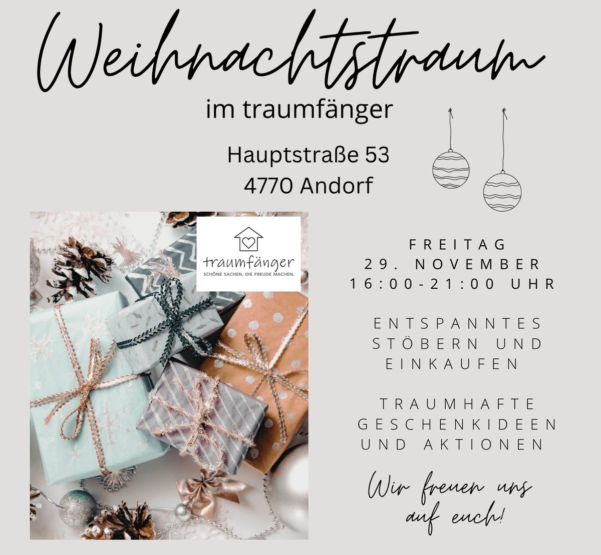 Weihnachtstraum im traumf\u00e4nger 