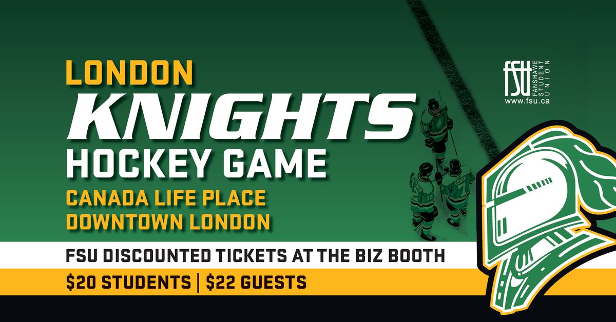 London Knights Hockey Game: London vs. Saginaw