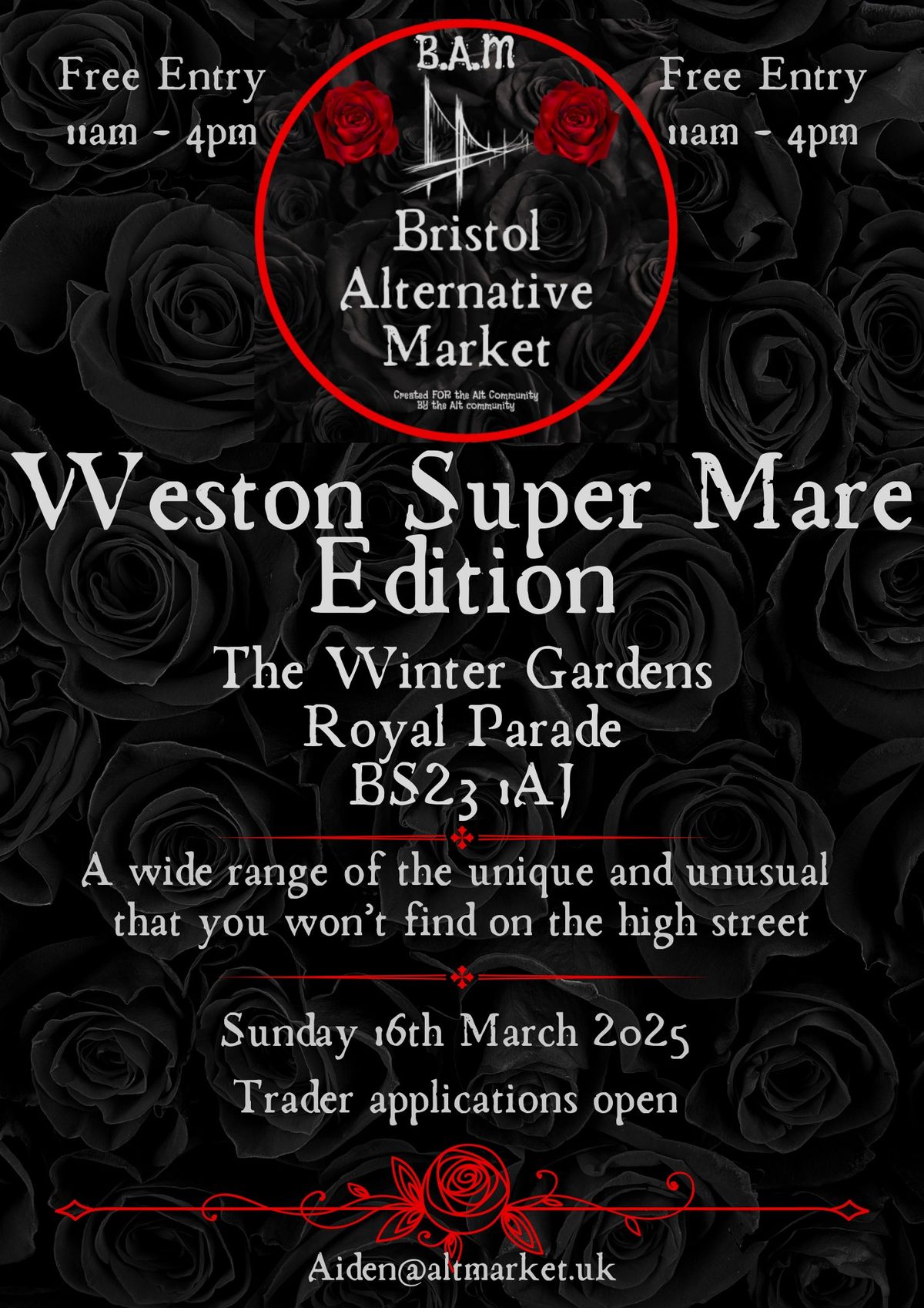 Weston Super Mare Edition: Bristol Alternative Market (March 2025)