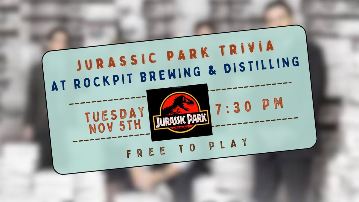 Jurassic Park Trivia