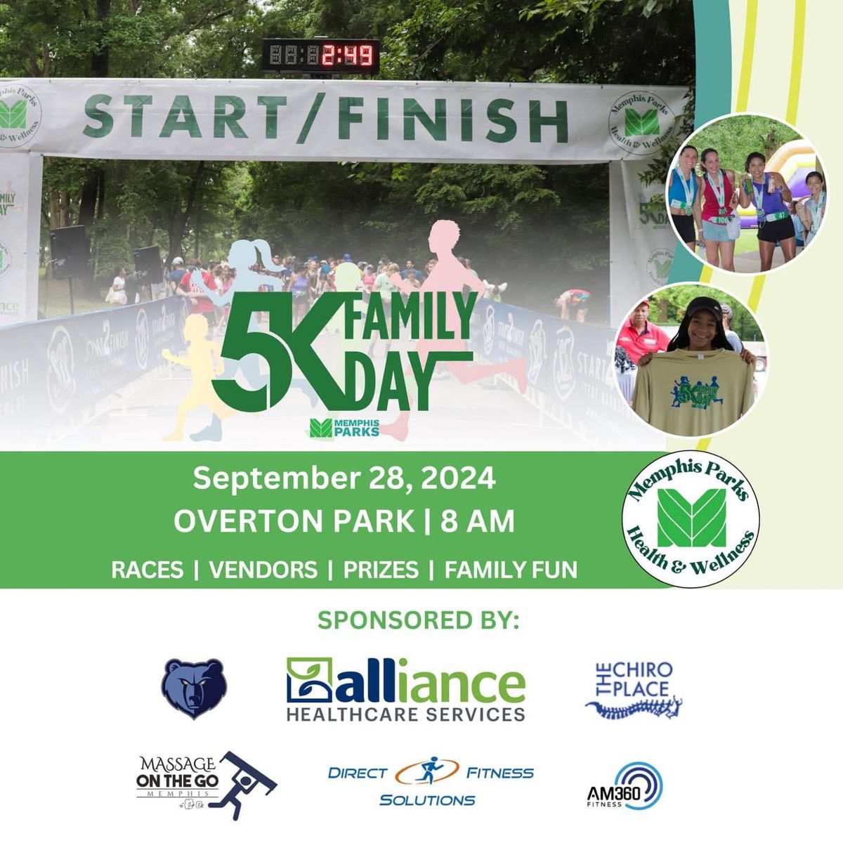 2024 Memphis Parks 5K & Family Day