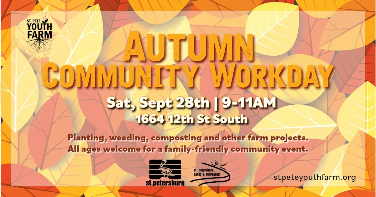 Autumn 2024 Community Workday