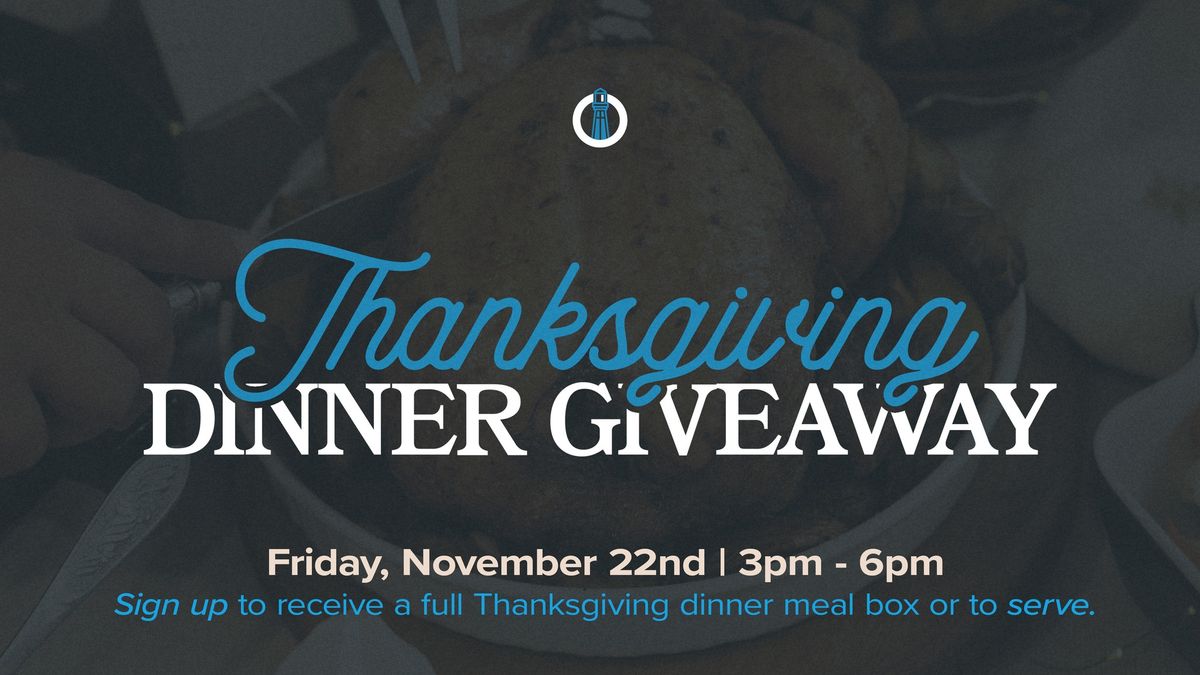 Thanksgiving Dinner Giveaway