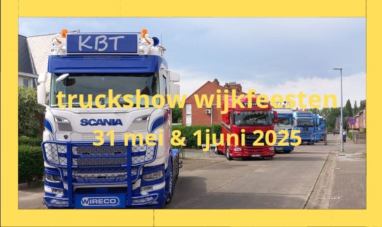 TRUCKSHOW WIJKFEESTEN