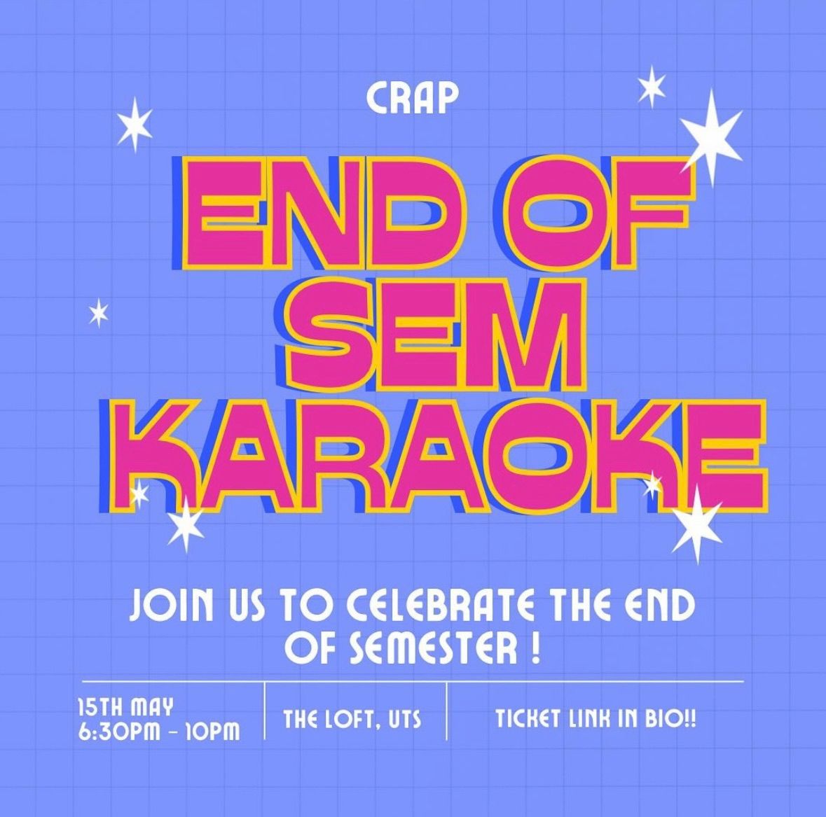 End of Semester Karaoke!