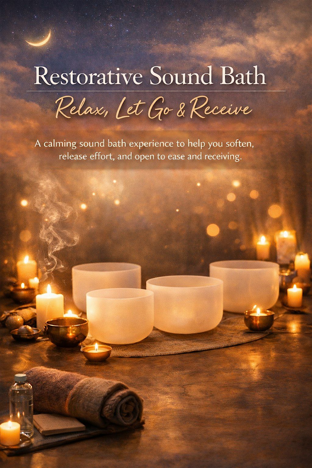 Restorative Sound Bath | Relax, Let Go & Receive