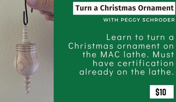 Turn a Christmas Ornament with Peggy Schroder