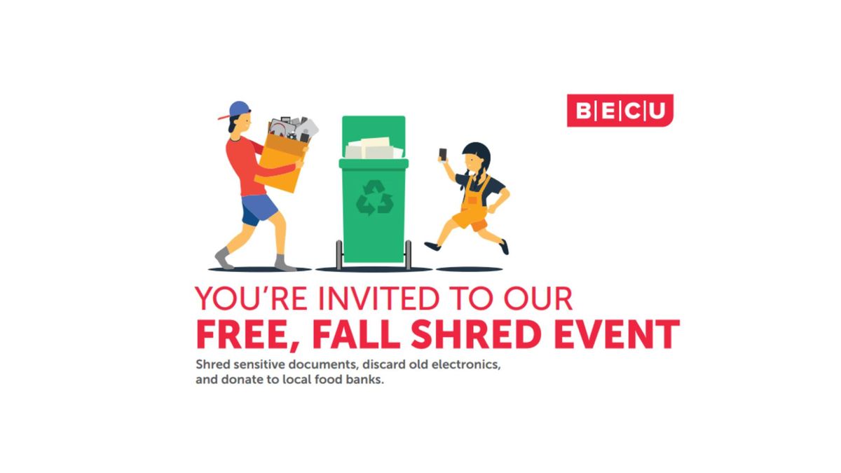 BECU Free Shred & eCycle Event