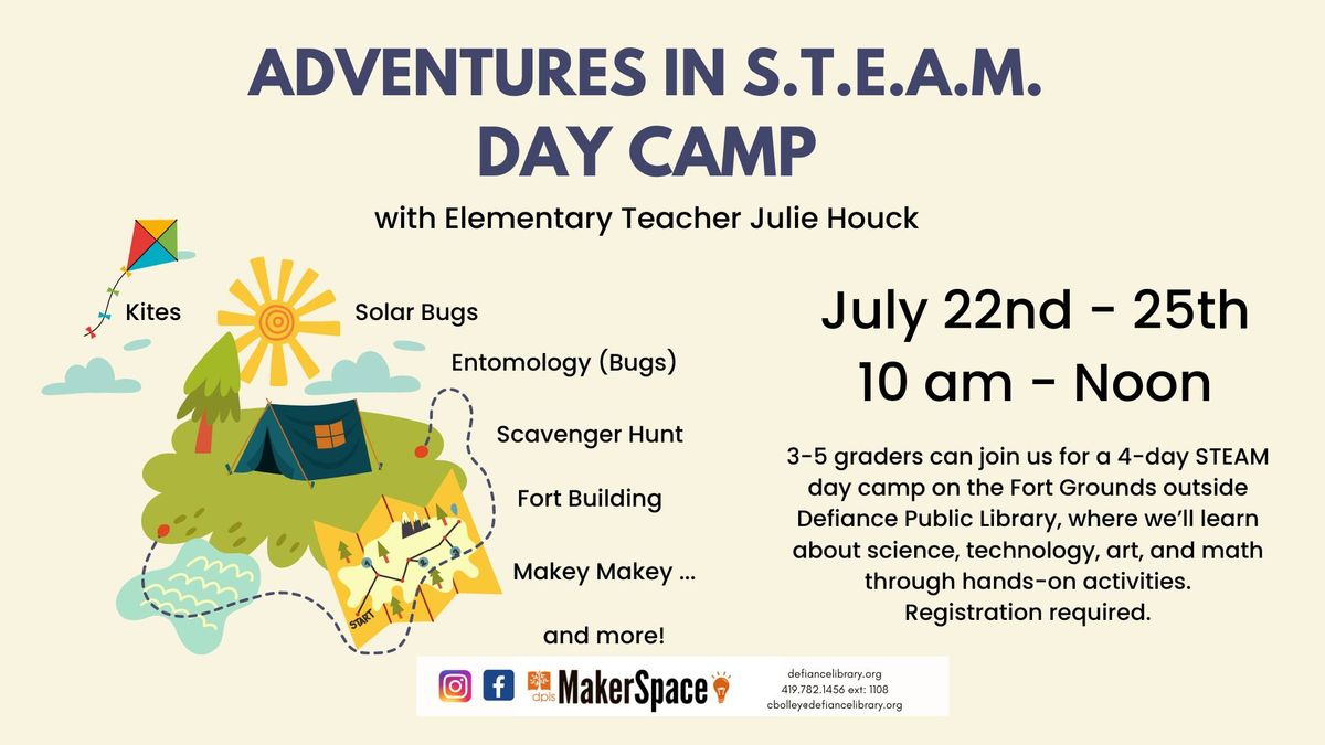 Adventures in STEAM Day Camp 