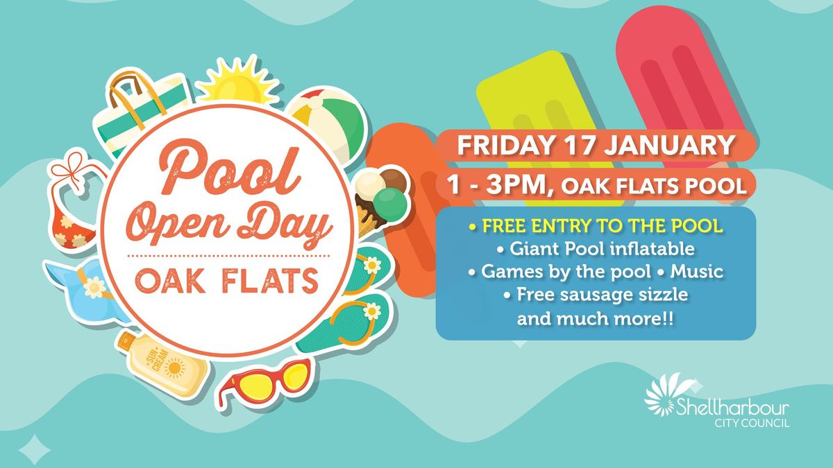 Pool Open Day - Oak Flats Pool