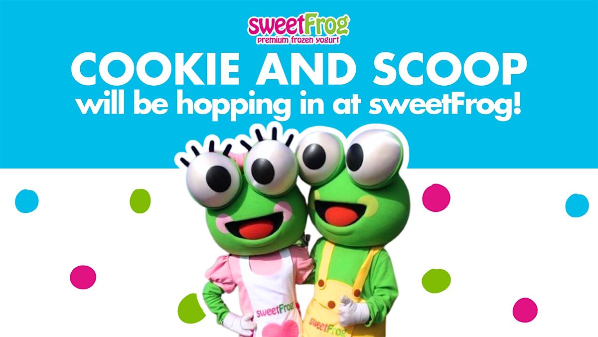 Mascot Visit at sweetFrog Germantown!