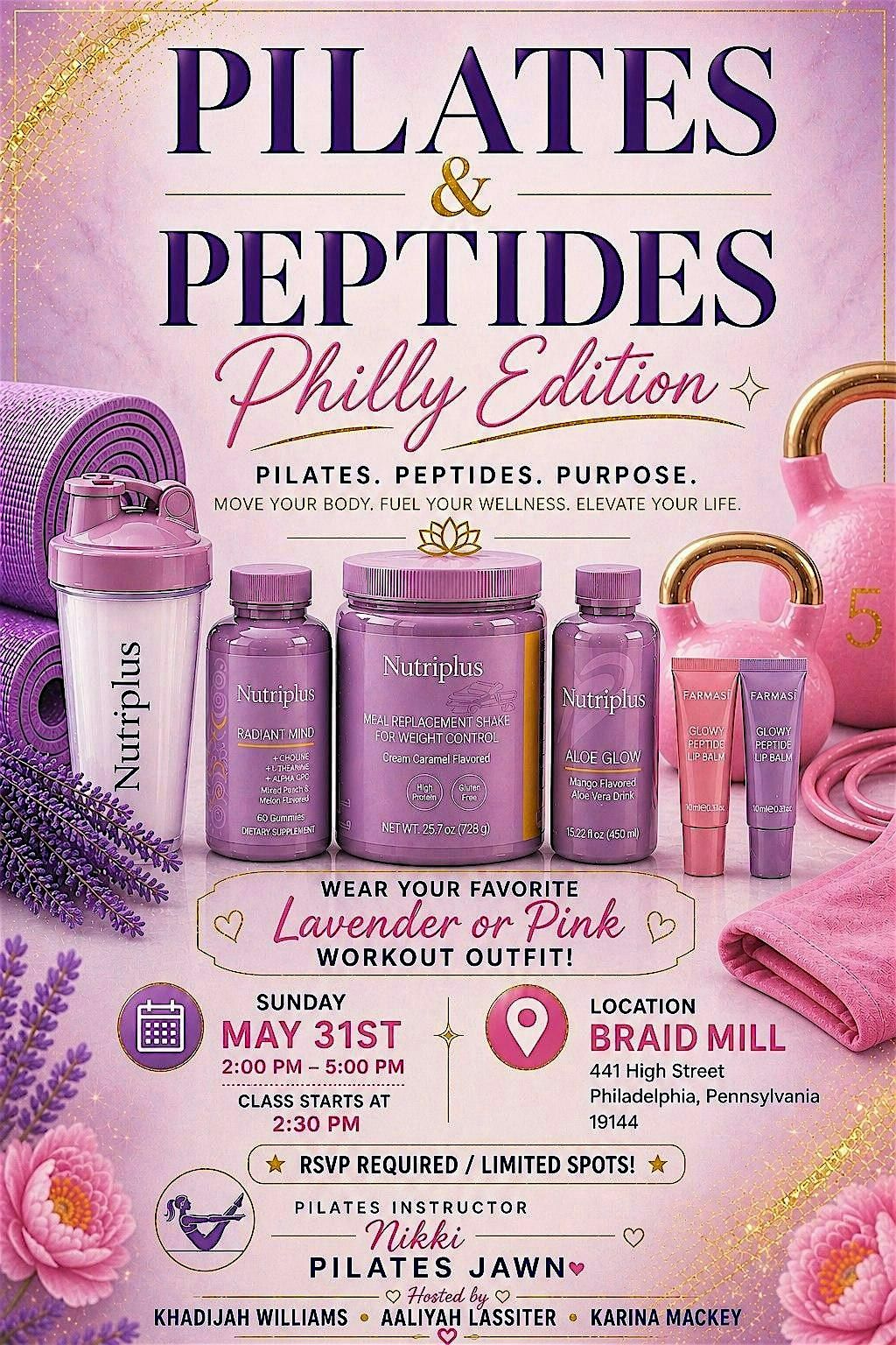 Pilates & Peptides Philly Edition