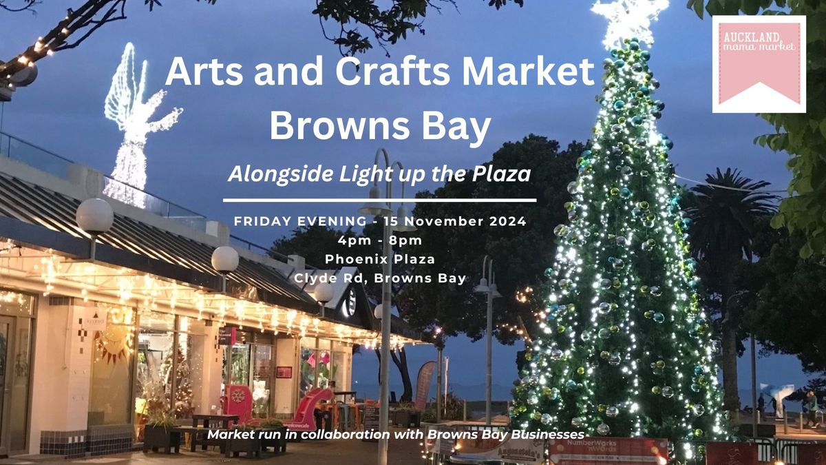 Browns Bay Art and Craft market - Auckland Mama Market