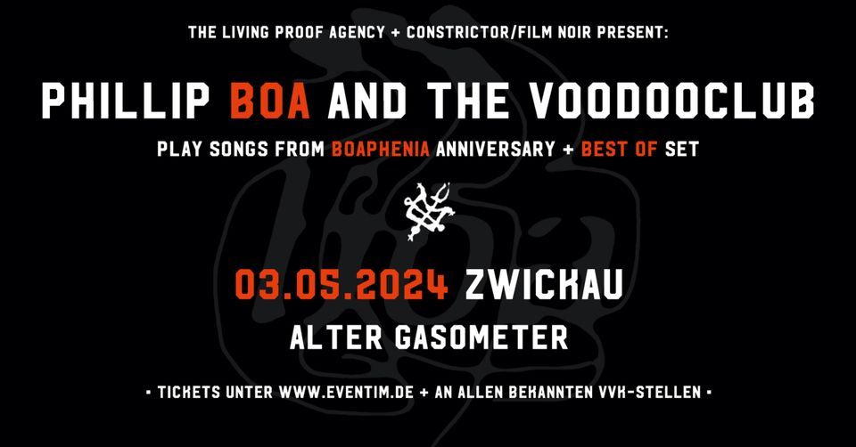Phillip Boa & The Voodoclub \u2022 Zwickau (ausverkauft)