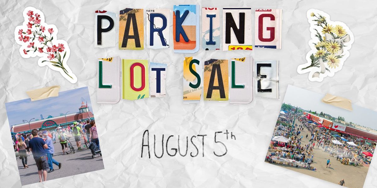 Parking Lot Sale #3