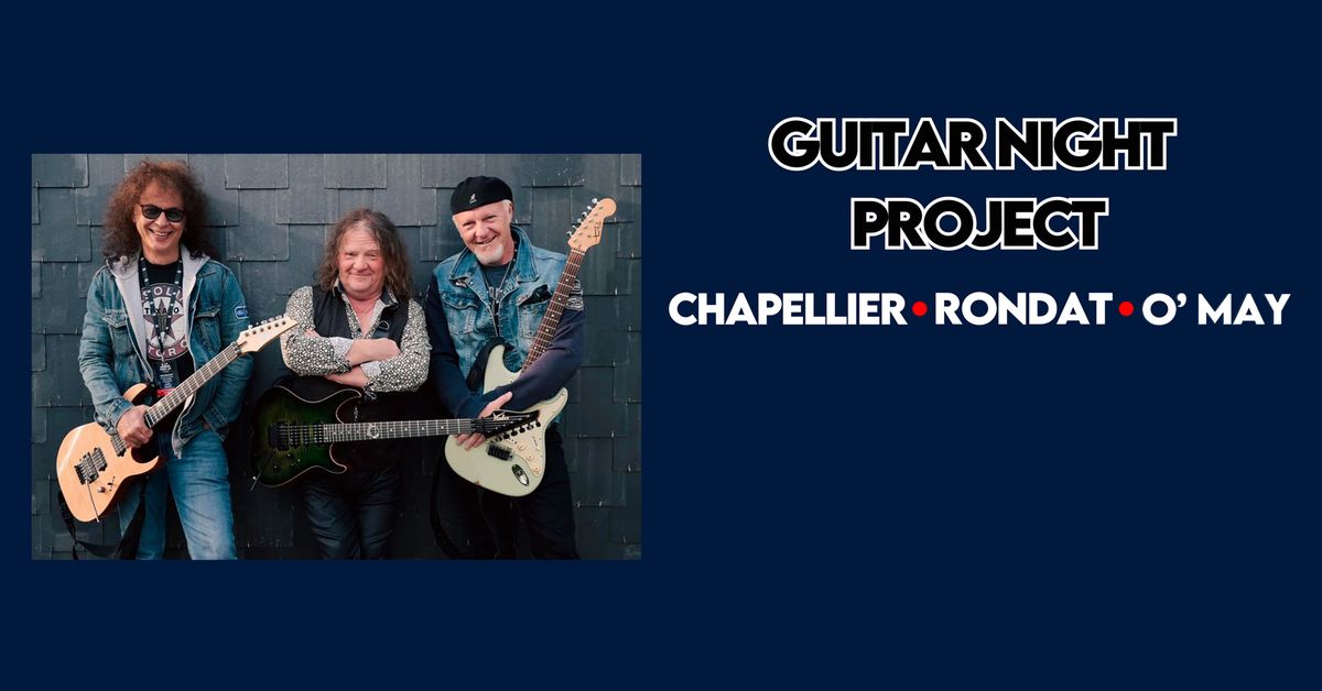 Guitar Night Project : Chapellier \u00b7 O'May \u00b7 Rondat  \/  au Jack Jack Bron  \ud83c\udfb8  