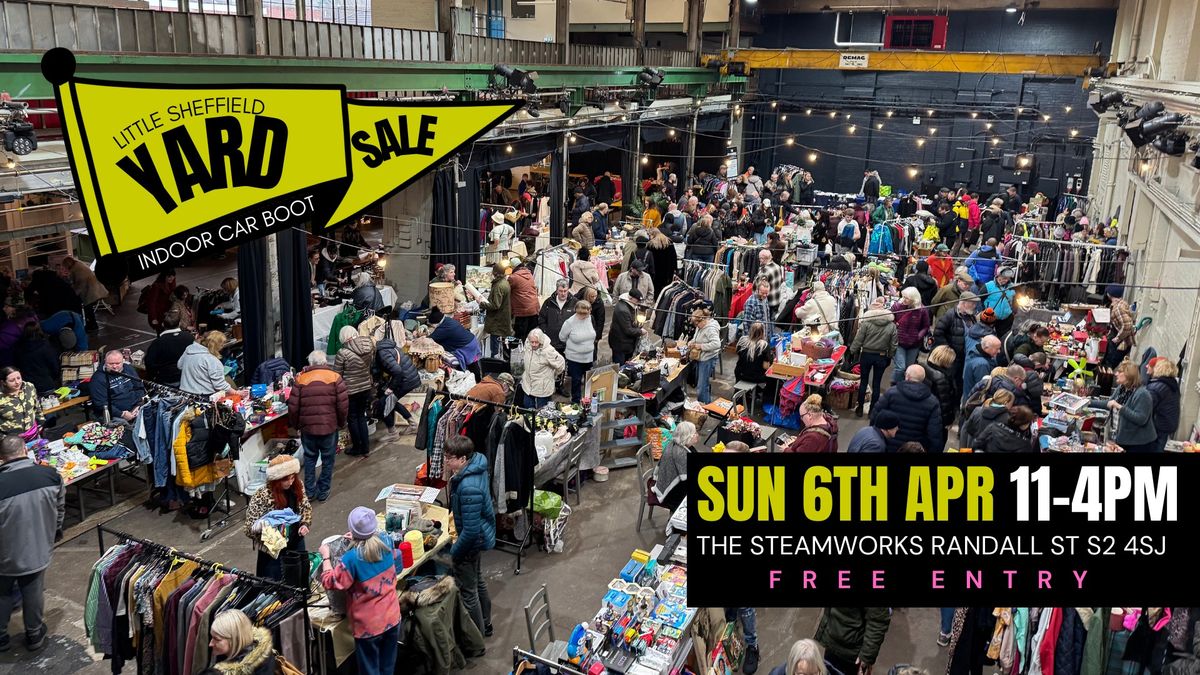 Yard Sale - The Indoor Car Boot FREE ENTRY