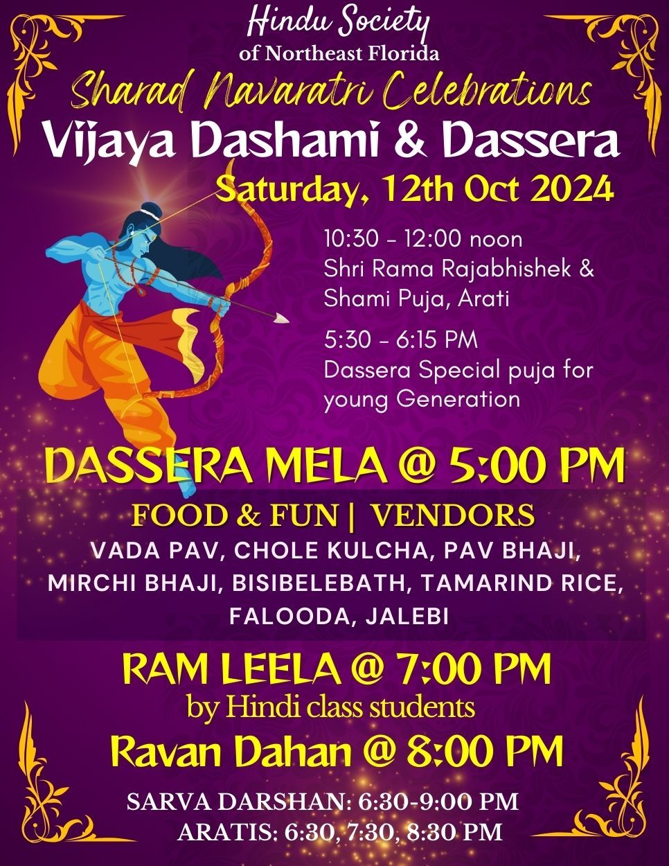 Sharad Navratri Celebrations Vijay Dashami & Dussera Mela