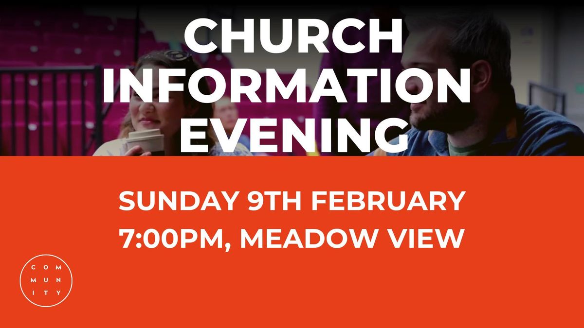 Church Information Evening