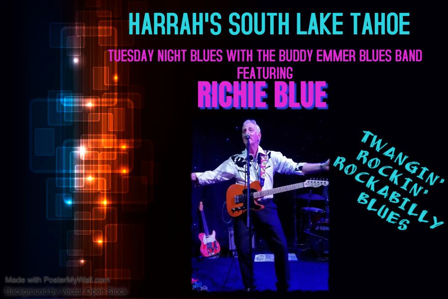 Richie BLue Harrah's South Shore Stage S. Lake Tahoe 
