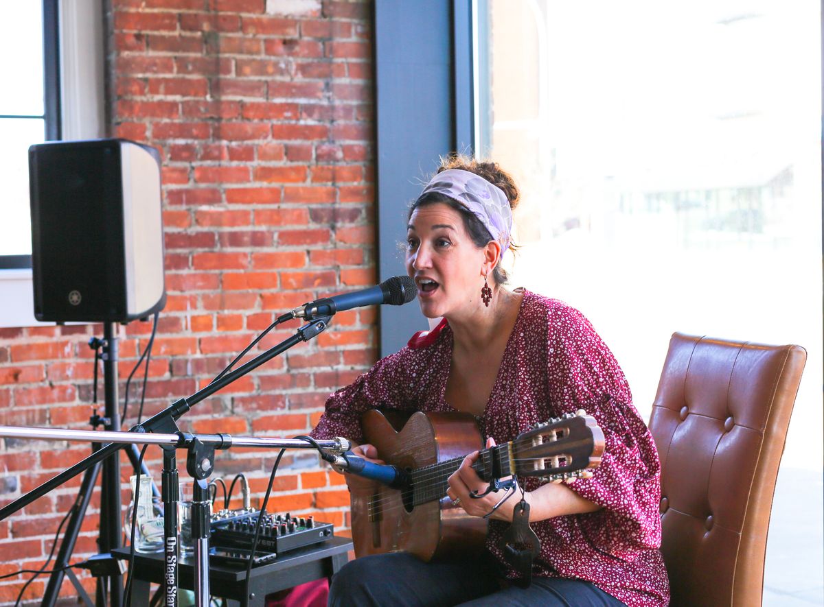 Becca Tesch at Bleu Duck Brunch