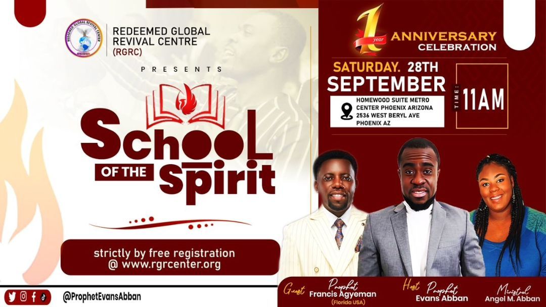  THE SCHOOL OF THE SPIRIT PROPHETIC CONFRENCE 