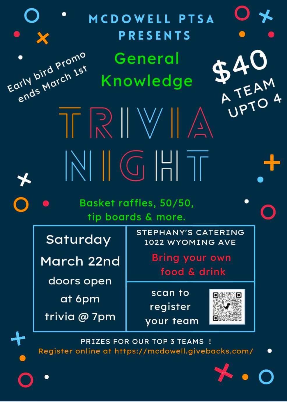 McDowell PTSA 's Trivia Night