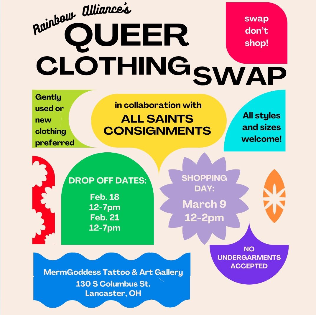 \ud83c\udf08Queer Clothing Swap\ud83c\udf08