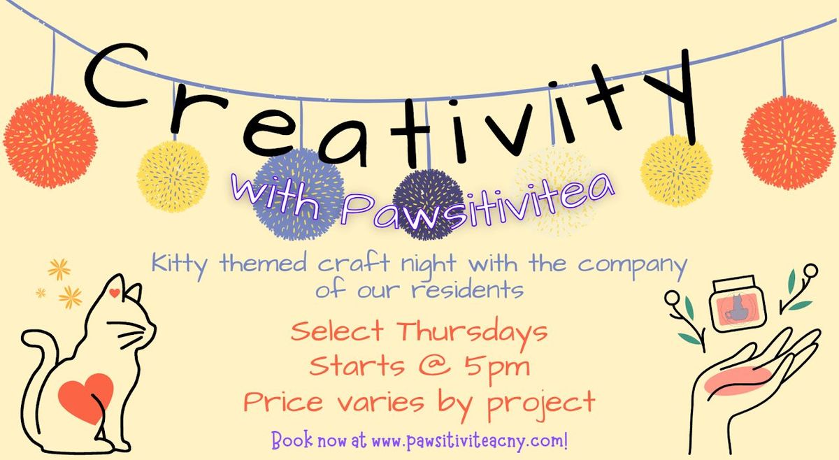 Creativity with Pawsitivitea - Cat-ctus Buddy