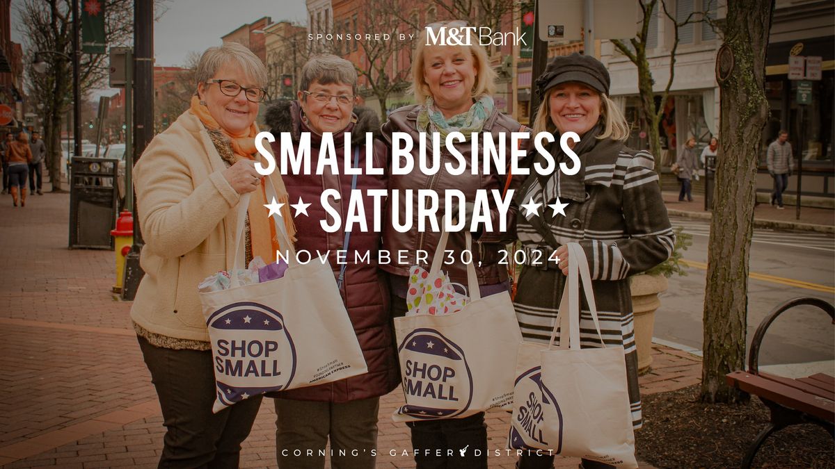 Small Business Saturday