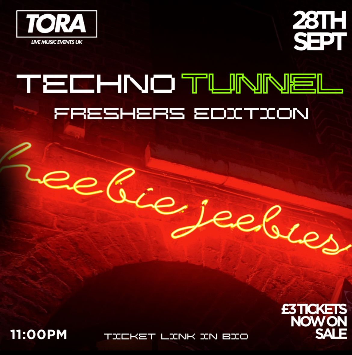 HEEBIE JEEBIES FRESHERS TECHNO TUNNEL