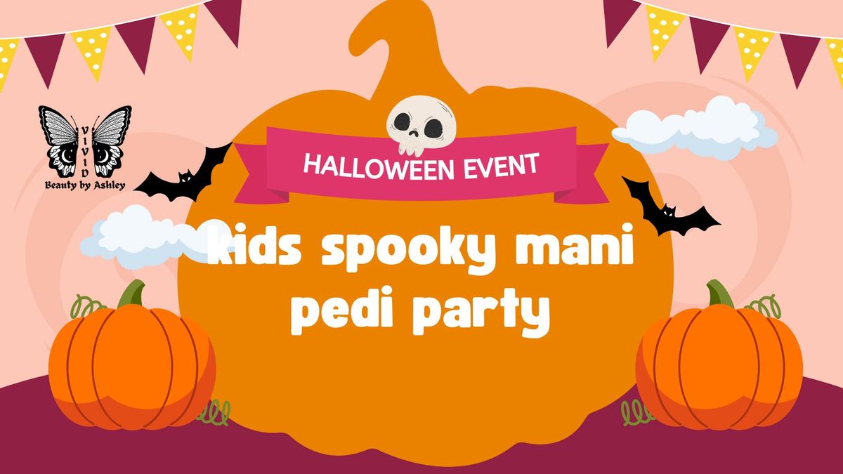 Kids Spooky Mani Pedi Party