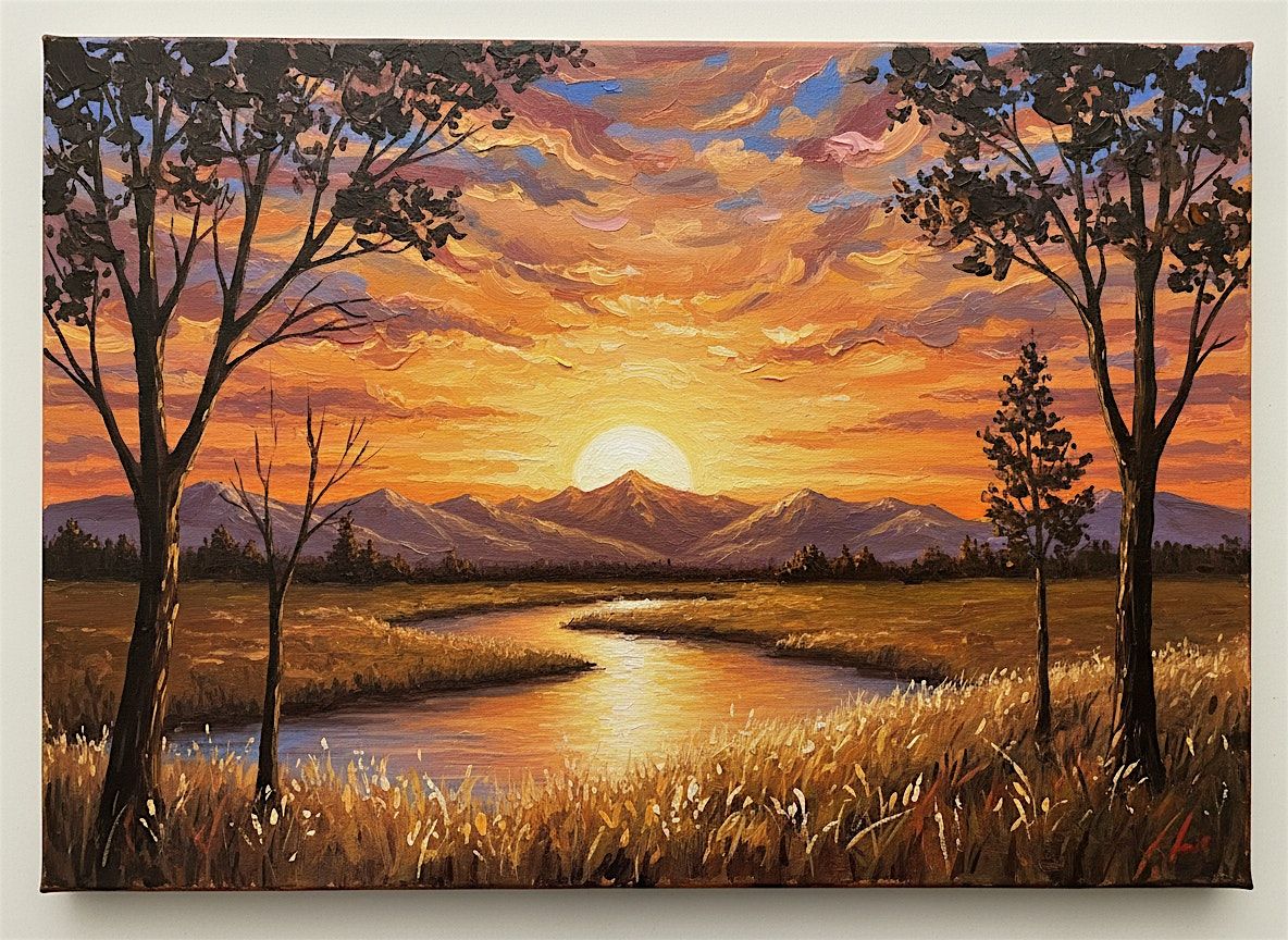 Chasing The Sunset: A Summer Paint Night Experience